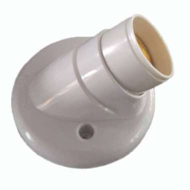 fiting miring dudukan lampu miring visalux terminal kuningan