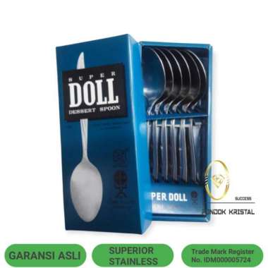 Sendok Garpu Makan Super DOLL-Superior Stainless Steel ORIGINAL 100 % SENDOK DOLL