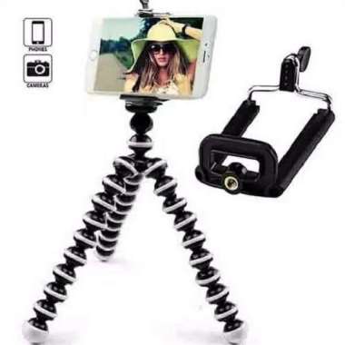 Tripod gorilla gorila gorillapod ukuran S with holder U cocok untuk HP