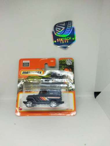 Matchbox Toyota Land Cruiser FJ40 Match Box Short Card