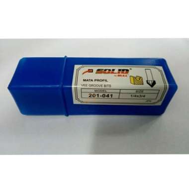 Mata Router 201-041 / Profil V 19 mm ( u / tekuk ACP / Alucopan