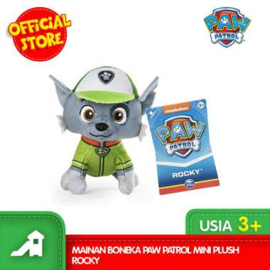 Mainan Boneka Paw Patrol Mini Plush Rocky