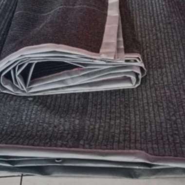 paranet 85%ukuran 4x15 plus list pinggiran warna silver Multicolor