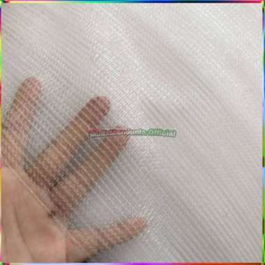 paranet nilon putih 85% lebar 3 meter shading net murah Multicolor