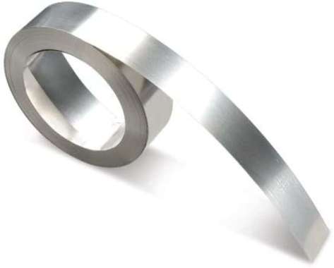 Pita DYMO Rhino Labeller M1011 1011 M11 Stainless Tape, Per Biji