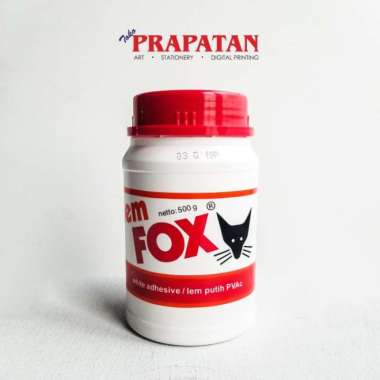 lem fox 500 gram / lem putih pvac Multicolor