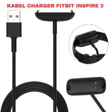 Kabel Charger Fitbit Inspire 3 FITBIT INSPIRE 3 Usb Cable HITAM