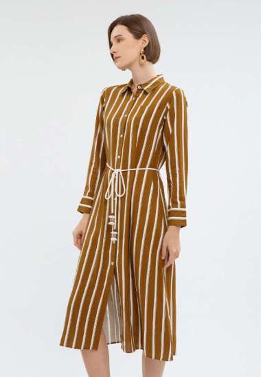 Minimal Malia Dress Ice Ginger L ICE GINGER