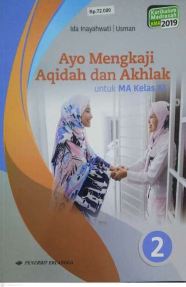 Buku Ayo Mengkaji Akidah Akhlak Ma Kelas 2 K2019