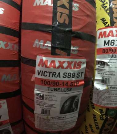 Ban motor maxxis 100/90-14 Multicolor