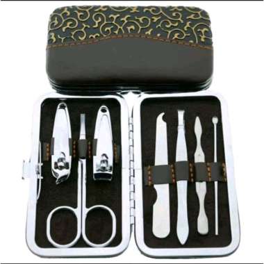 MANICURE PEDICURE SET TRAVEL 7IN1 Plus DOMPET MENAWAN MURAH TERBARU