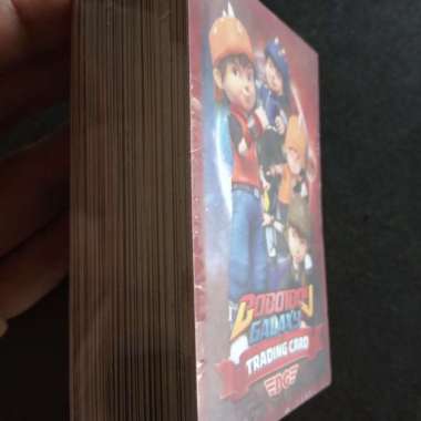 kartu boboiboy galaxy hologram +-30 kartu Multicolor