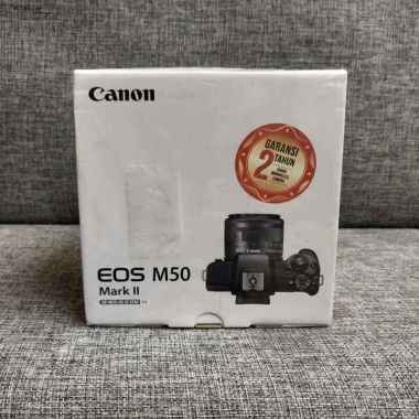 Canon Eos M50 Mark ll Kit 15-45mm Garansi Resmi Datascrip