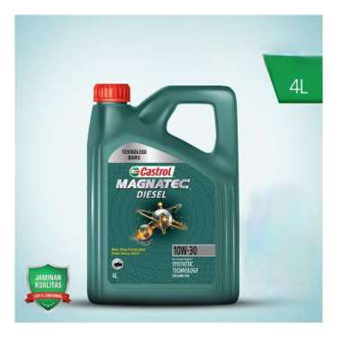 Oli Mesin Mobil Castrol Diesel MAGNATEC 10W-30 Kemasan 4L - 4L -
