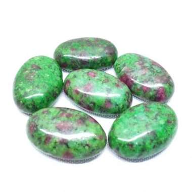 Batu Natural Asli Ruby Fuchsite Tanzania / Zoisite Kembang Big Jumbo