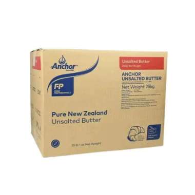 Anchor Unsalted Butter ukuran 25 kg