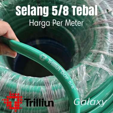 Selang 5/8 Air / Kran / Semprot - Trilliun Dof Tebal Hijau