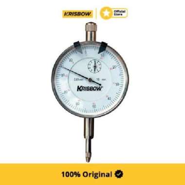 krisbow alat ukur dial indikator 0-0,8 mm/0,01 mm