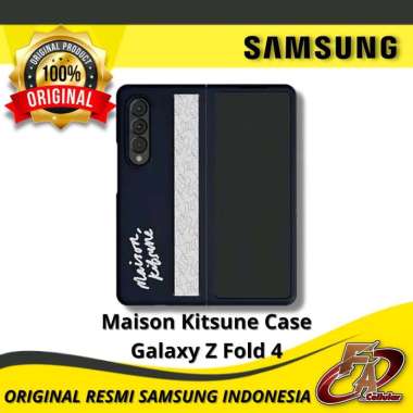 Maison Kitsune Case Samsung Galaxy Z Fold 4 - Original Resmi Samsung
