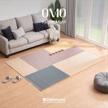 Dekoruma OMO Karpet Lantai Dengan Motif Ukuran 200x150 cm