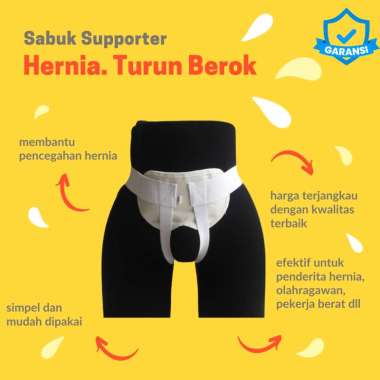 Celana Hernia Pria Dewasa Original / Sabuk Supporter Hernia / Celana Terapi Hernia M