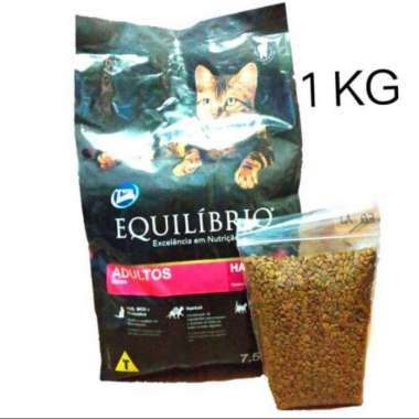 equilibrio adult kemasan Repack 1kg 1kilo 1 kg makanan kucing promo Varian Based Information