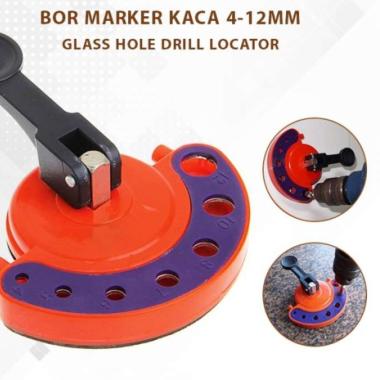 Penanda Lubang Kaca Keramik Marble Glass Hole Locator Tile Hole Saw Multicolor