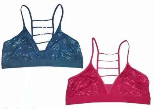 Bralette Joe Boxer Renda Nonpad Dark Pink L