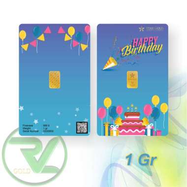Logam Mulia StarGold Edisi Birthday 1 1 gram