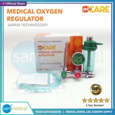 Chrona Care Regulator Oksigen/ regulator tabung oksigen