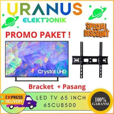 Samsung 65CU8500 65" Crystal UHD 4K smart tv CU8500 65 Inch 65BU8500 +JASA PASANG
