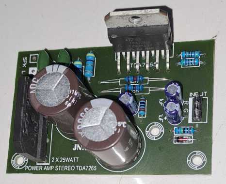 KIT POWER AMPLI STEREO TDA7265 ST
