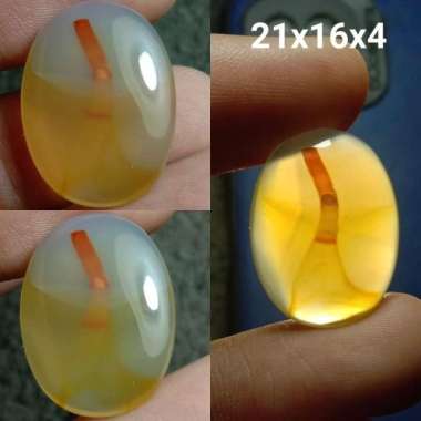 Akik Natural Batu Motif Gambar Sapu Alat Tukang Kebersihan Unik Antik1