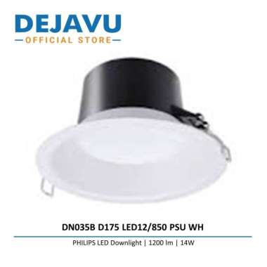 Lampu Downlight PHILIPS DN035B D175 LED12/850 PSU WH - 830 / 840 840 4000k