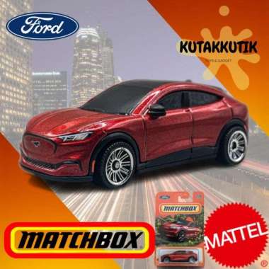 Matchbox Mobil 2021 Ford Mustang Mach-E Ford Edition