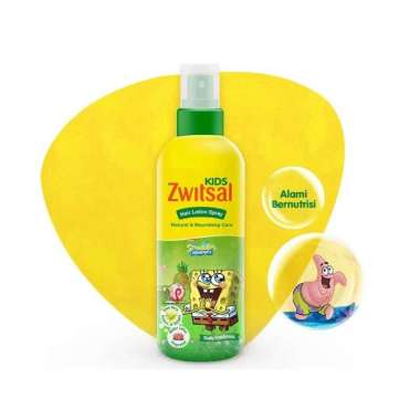 Zwitsal Kids Hair Lotion Spray Natural And Nourishing Care 100ml