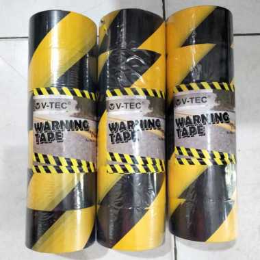 Police Line Garis Polisi Tape Kuning Hitam V-tec