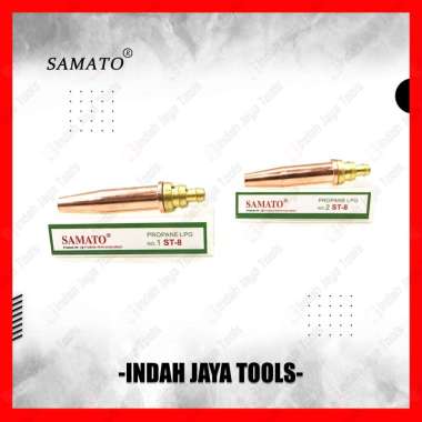 SAMATO Cutting Tip Strong 8 - Mata Nozzle Blander Las Potong Gas LPG NO. 1