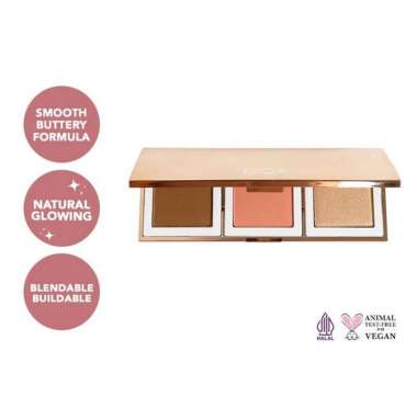 ESQA Trio Goddess Cheek Palette - Athena