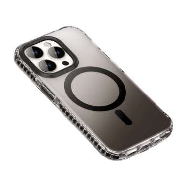 Hard Case Magnetic Pro TPU Bumper Fashion Casing Iphone 13 14 PRO MAX 14 Pro Hitam