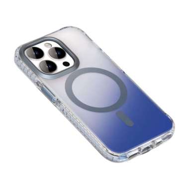 Hard Case Magnetic Pro TPU Bumper Fashion Casing Iphone 13 14 PRO MAX 13 Pro Max Biru
