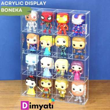 Acrylic Box Boneka / custom acrylic/tempat boneka