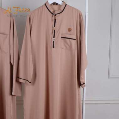 Baju Jubah Gamis Al Haramain Pria Dewasa Hitam Putih Premium Terbaru Jubah Pria Dewasa Thobe Thawb G