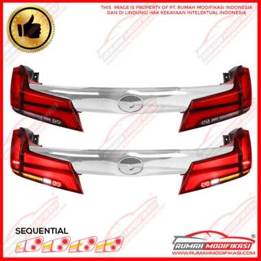 STOP LAMP - TOYOTA ALPHARD 2015-2020 - LIGHTBAR-SEQUENTIAL-RED CLEAR