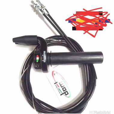 GAS SPONTAN DOMINO 2 KABEL CRF SONIC SATRIA FU VIXION GAS KONTAN 2KABEL COD CRF 150 KLX DT VIXION OL
