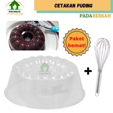 Cetakan Ager Pudding Plastik Loyang Agar Agar Diameter 23 Cm Besar