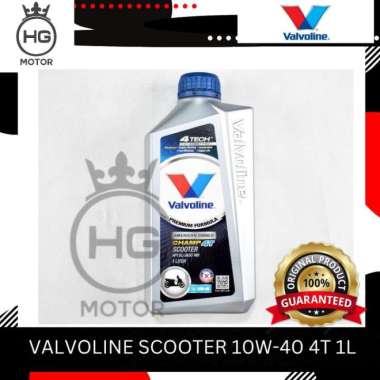 Oli Motor Valvoline Champ 4T Scooter Matic 10w40 api SL Jaso MB Ori