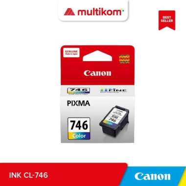 INK CANON CL746 COLOR ORIGINAL REFILL MG2470 MG2570