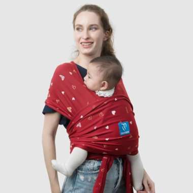 Promo Gendongan Bayi Depan Babywrap Momaz 3in1 Buy1Get1 Gendongan