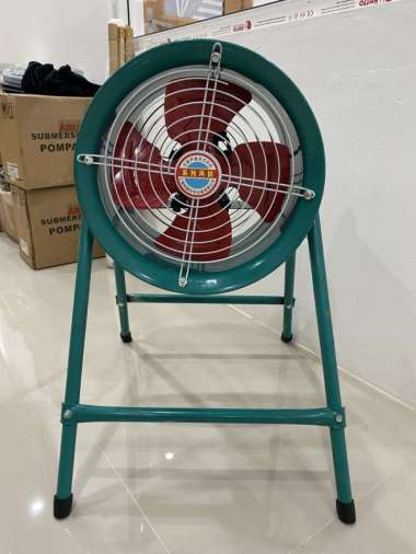 PORTABLE VENTILATOR BLOWER EXHAUST 14 INCHI KIPAS ANGIN FAN BLOWER 14"